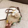 New Ins Cartoon Lamb Plush Shoulder Bag For Women