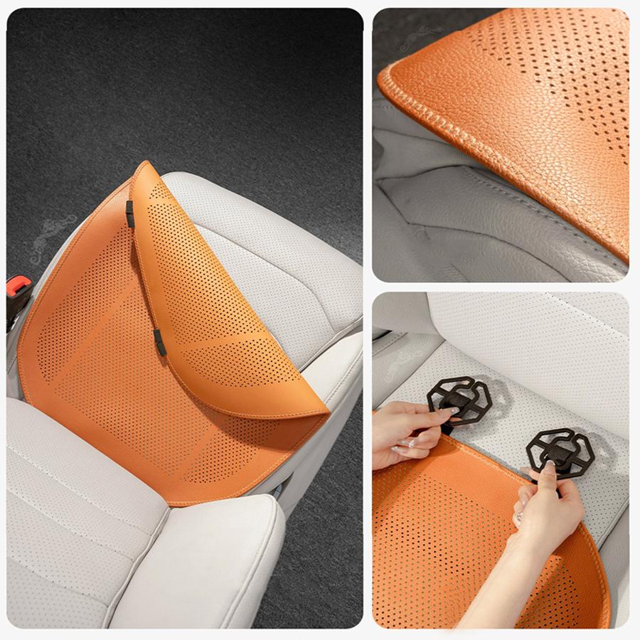 Summer Car Seat Cushion For Toyota Camry Yaris Hilux Prius Avensis Auris Corolla Breathable Seat Protector Pad Automotive Parts