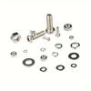 Stainless Steel Hex Nut and Bolt Set - 320pcs, Durable M2 M2.5 M3 M4 M5 Metric Size, Universal Hardware Kit for DIY Projects and Repairs