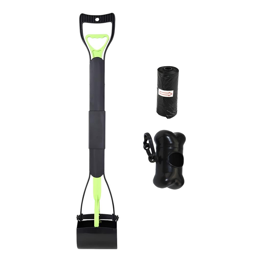 Pet Poop Pickup Clip Long Handle Foldable Dog Waste Cleaner Outdoor Poop Scooper Home Cleaning Excrement Tool Supplies