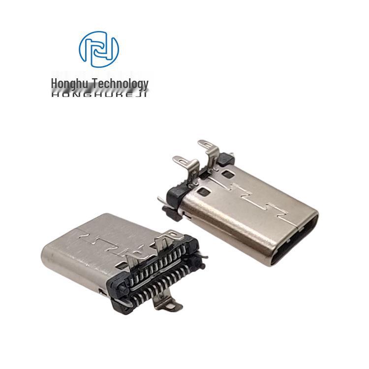 USB 3.1 Type-C Male 24P Vertical SMD 3-Pin Connector
