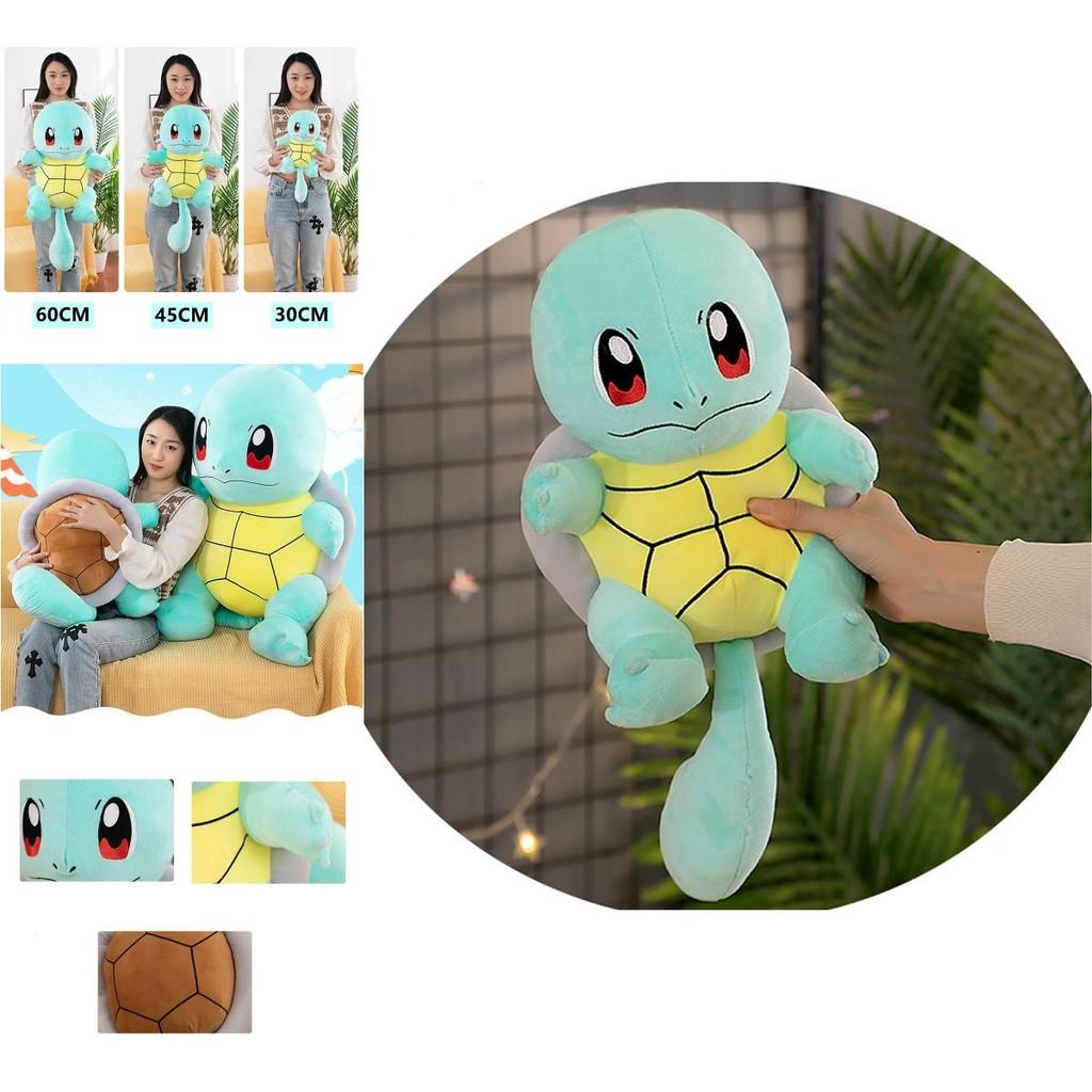 Pokemon Squirtle Plush Stuffed Toy Cute And Skin Friendly Ideal Japanese Anime Gift For Kids 11/17/23in Big Size!
