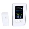 Wireless Weather Forecast Station Indoor Outdoor Thermometer Hygrometer Color Display Digital Temperature Humidity Monitor Alarm Clock Backlight