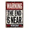 Retro Metal Tin Sign Colorful Vintage Wall Art Decor for Garage Living Room Bedroom 20x30 cm