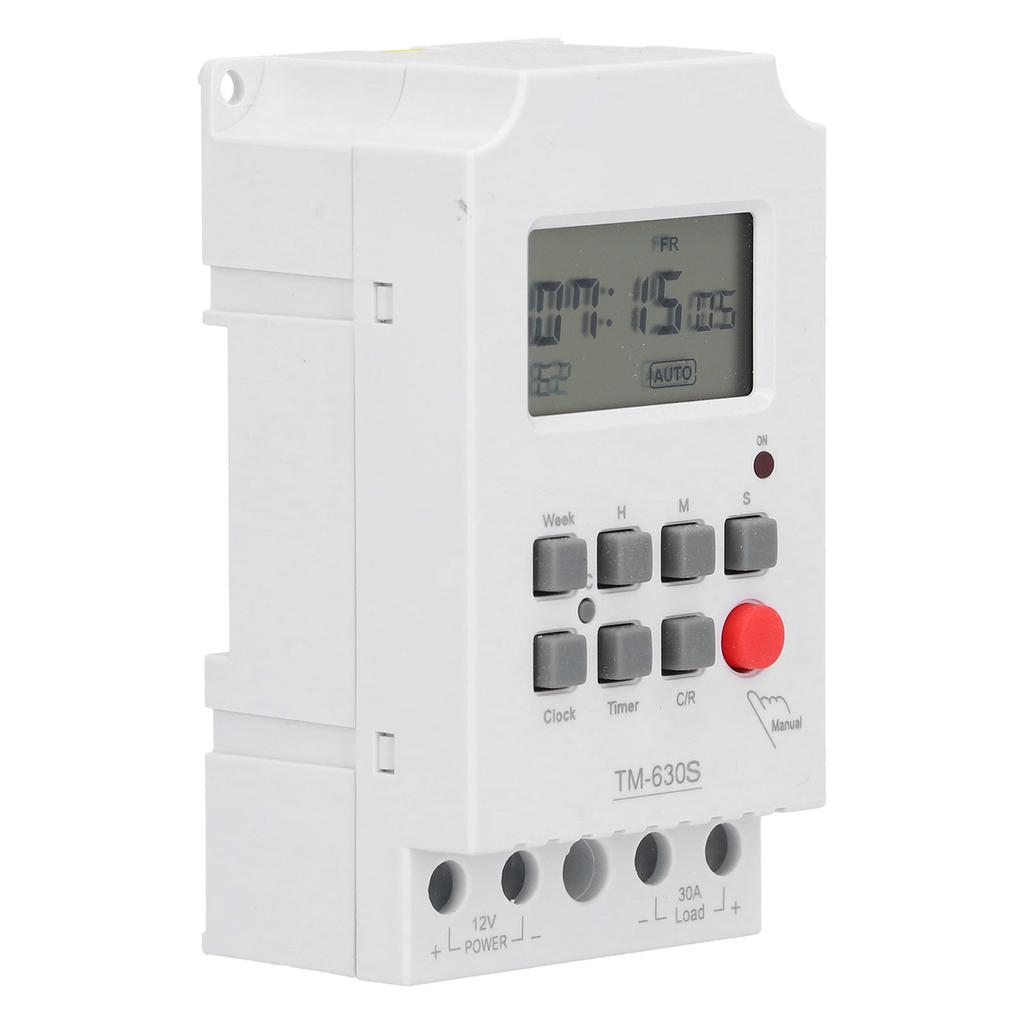 Microcomputer Timer Switch 7‑Day Electronic Accessories with Digital Display for Light Control