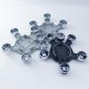 For VOLKSWAGEN 4pcs 135mm Volkswagen Golf Polo Car Wheel Center Caps 5Pins Rim Hub Cover Hubcap Logo Badge Emblem Accessories 4F