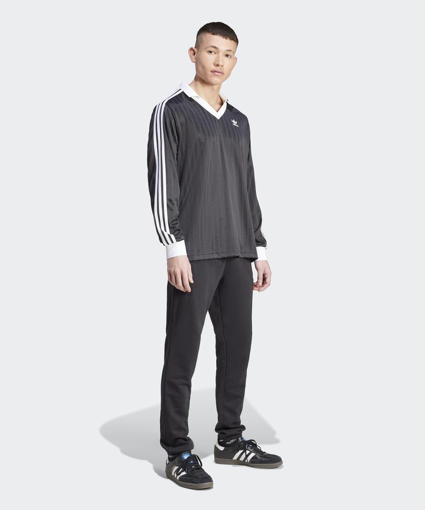ADIDAS Pique Football Long Sleeve Tee - Black / Iz4808