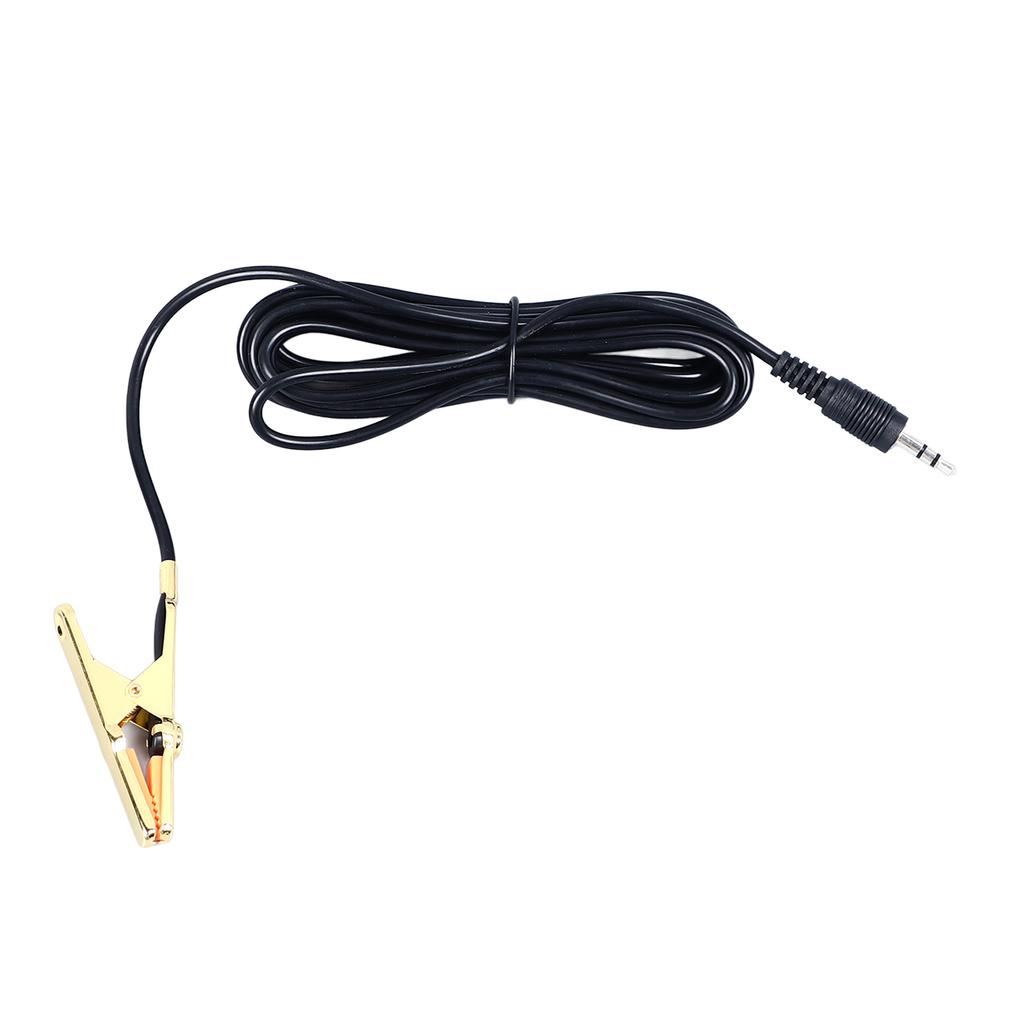 Clip-On Tonabnehmer Zweikanal HiFi Schallloch-Tonabnehmer Clip für Gitarre Erhu Saiteninstrument Gold 300cm 118.1in