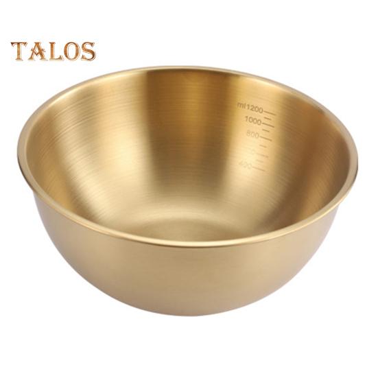 Nerezová miska na salát se stupnicí Multifunkční zahuštěná miska na cereálie Opakovaně použitelná miska na nudle a rýže bez BPA Znovu použitelná polévková mísa