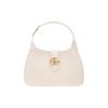 Aphrodite Leather Crescent Bag, Handbag, Shoulder Bag, HOBO Bag, Shoulder Bag Womens White