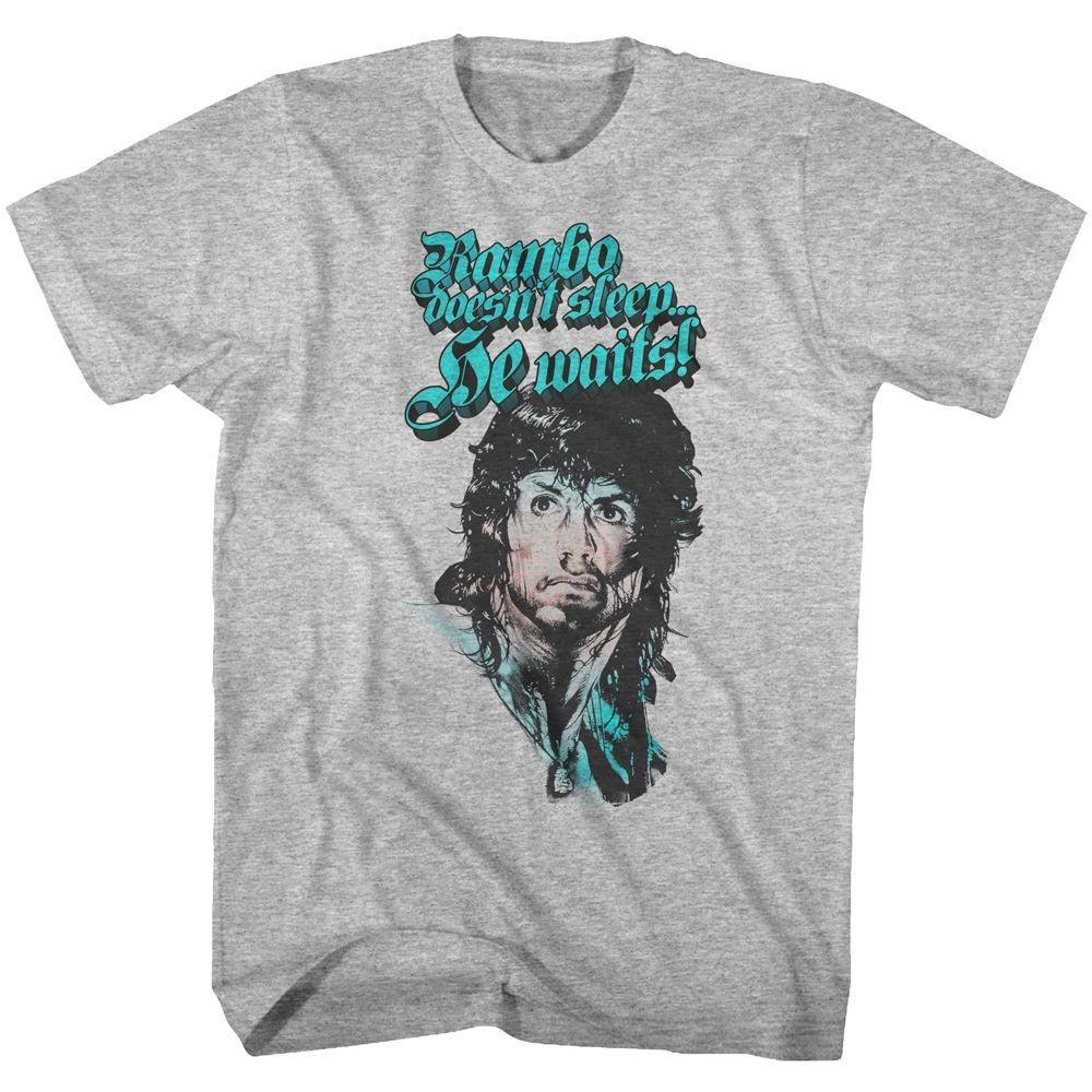 Rambo Rain On Your Face Movie Shirt Unisex T-Shirt S