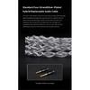 TRN SHELL Four-Unit Dynamic Driver Planar Hybrid IEM Earphones with Liquid Metal Body & Streamlined Electroplating Process