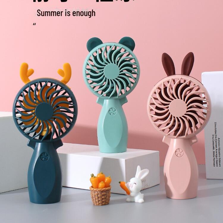 USB Rechargeable Cartoon Snail Handheld Fan: A Fun Summer Gift for Kids and Students