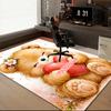 1PC Custom Name Love Heart Name Theme Floor Mat Ideal for Living Room, Game Rooms, Office, Bedroom,Floor Mat Playful Design