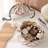 Waterproof Travel Toiletry Pouch Drawstring Portable Skincare Organizer Cosmetic Bag  Bathroom