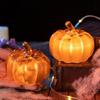 Halloween Decorations Pumpkin Lanterns LED Luminous Pumpkins Halloween Costume Props Desktop Ornaments Pumpkin Lantern
