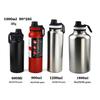 American-Style Large Capacity Stainless Steel Thermos - Portable Outdoor Sports Water Bottle