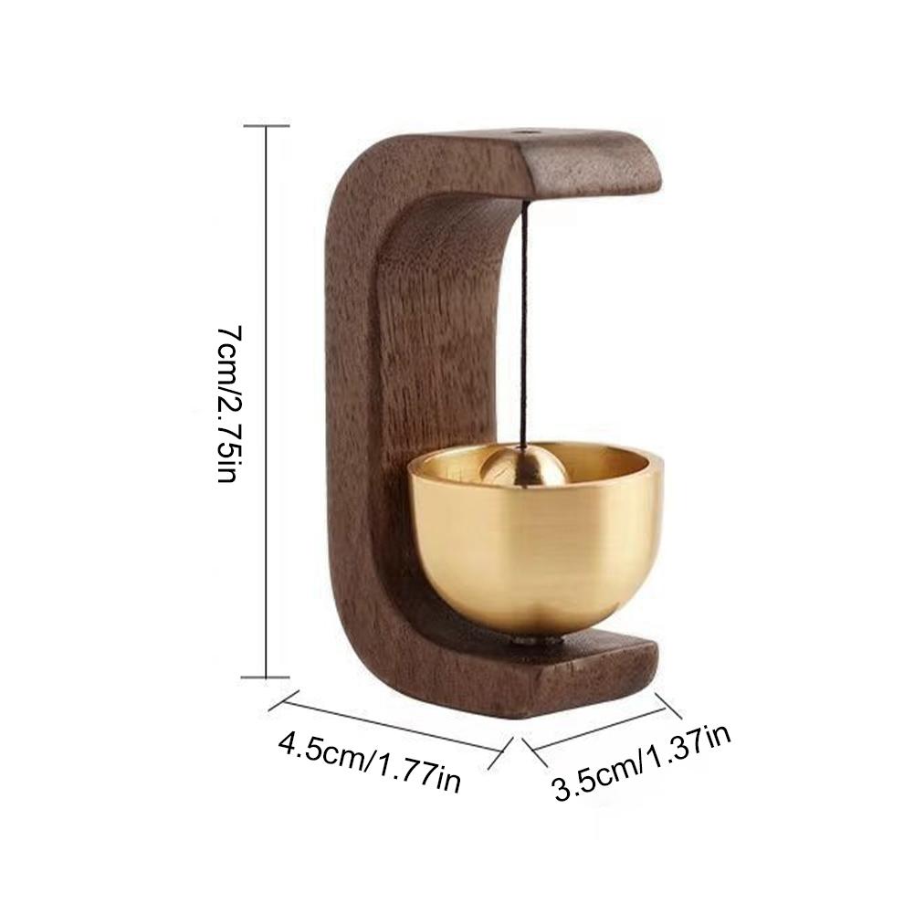 Clopoței de vânt magnetici din lemn japonezi, clopoței decorativi puternici pentru ușile frigiderului, restaurantului, decor pentru casă