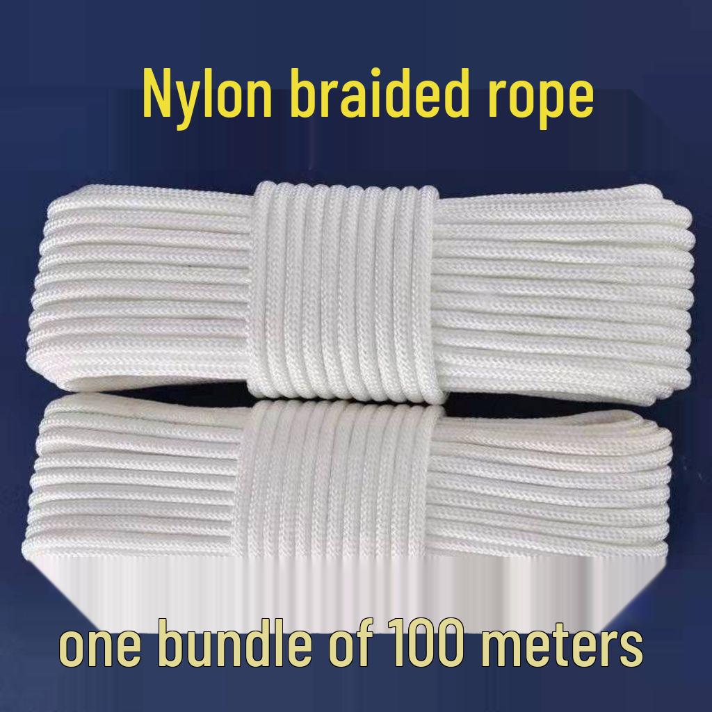 Trwała nylonowa lina: Odporna na zużycie linka, Sznurek do prania, Sznurek do zasłon, Lina do wiązania ciężarówek i krów