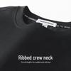 Mark Fairwhale Men's Back Embroidered Round Neck Short Sleeve T-shirt