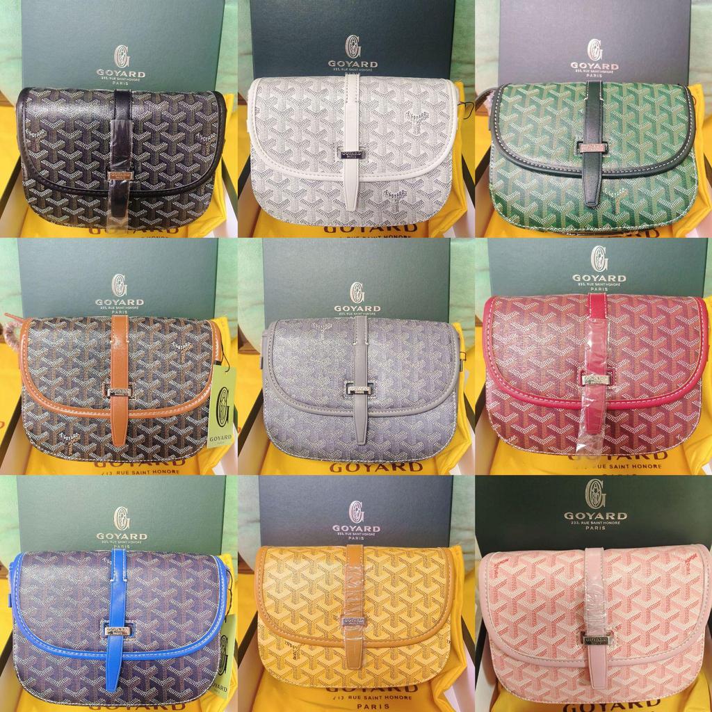 2024 Goya Monogram Saddle & Messenger Crossbody Bag for Women