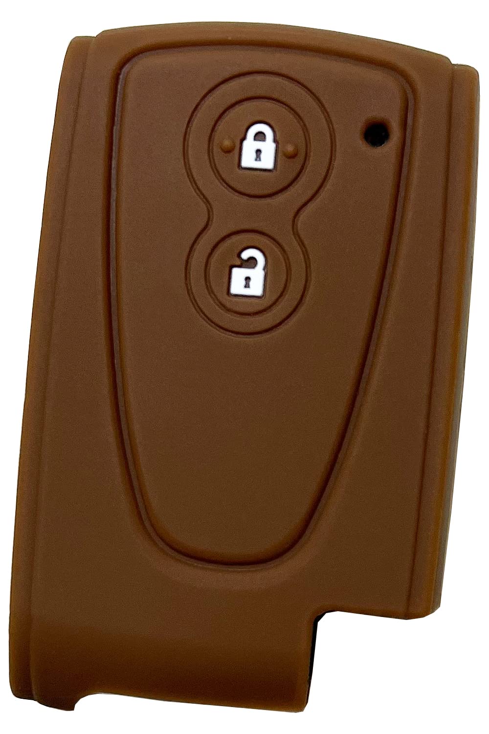 

[ИКТ] Силиконовый чехол для смарт-ключа автомобиля Daihatsu 2 кнопки Коричневый/Copen Copen LA400K /