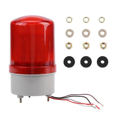 1 pieza Bombilla LED Roja de Señalización de Emergencia Giratoria AC220V