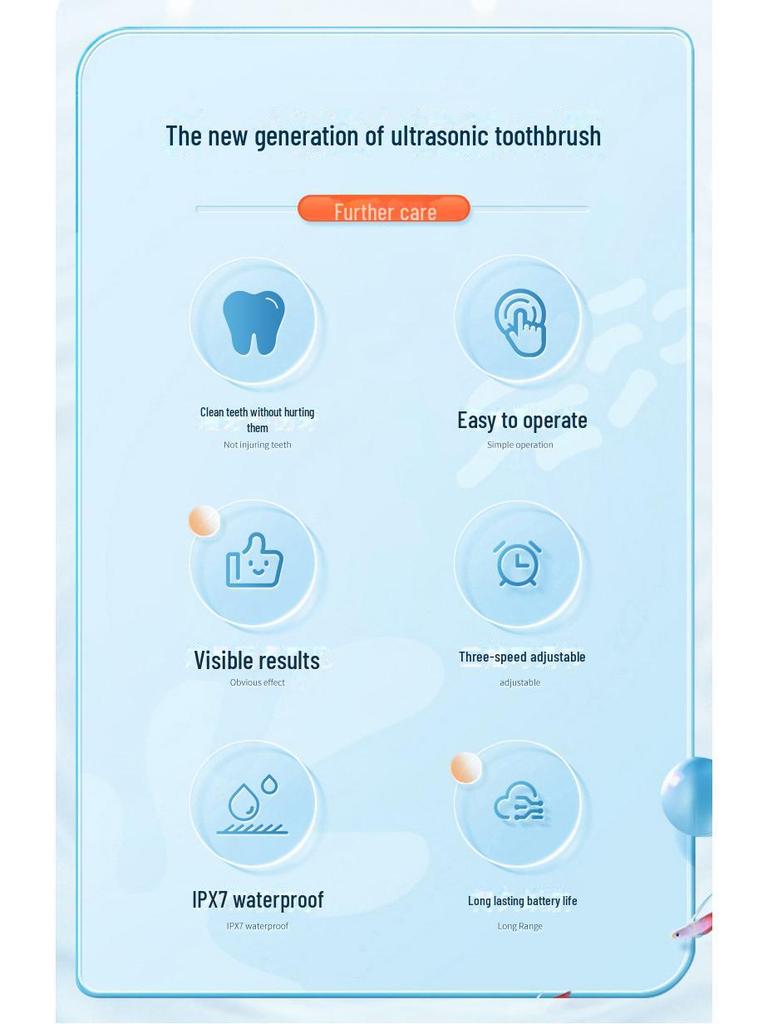 Leisen Ultrasonic Electric Tartar Remover – Portable Home Dental Cleaner