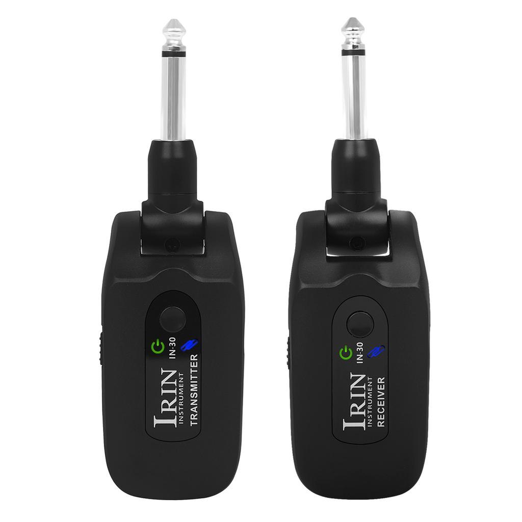 IRIN Guitar Wireless System Wireless Audio Transmitter Receiver for Electric Guitar Bass Electric Blowpipe Violin Amplifier