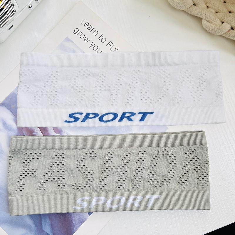 Unisex Sweat-Absorbing Yoga Headband for Sports, Fitness, and Face Washing