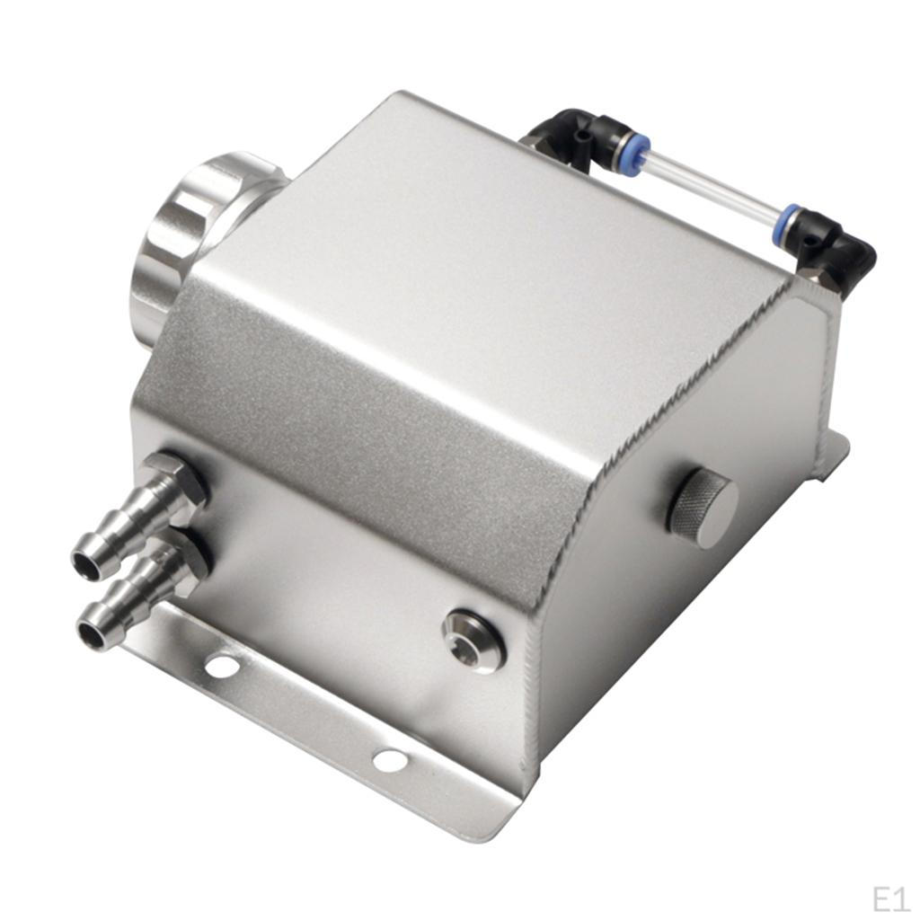 Universal 1L Alloy Aluminium Engine Oil Can Breather Tank