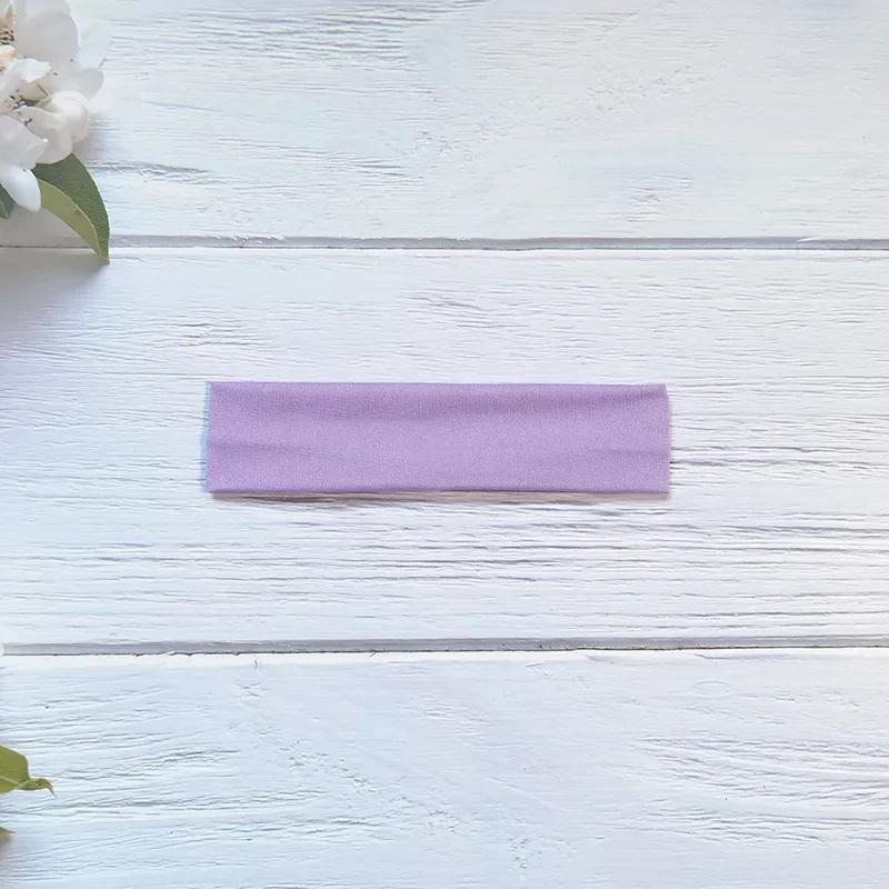 1PC Sweatband for Men Women Elastic Sport Hairbands Head Band Yoga Headbands Headwear Headwrap Sports Workout Hair Accessories