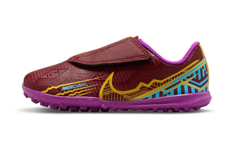 

Футбольные бутсы Nike Vapor 15 Club Удобные Круглый носок Низкие Детские Umber Purple Для детей от 3 до 7 лет DO9798-694 25
