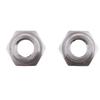 2x Stainless Reduce O2 Sensor Port Bungs Plug Adapters 18mm-12mm For Harley Easy To Install