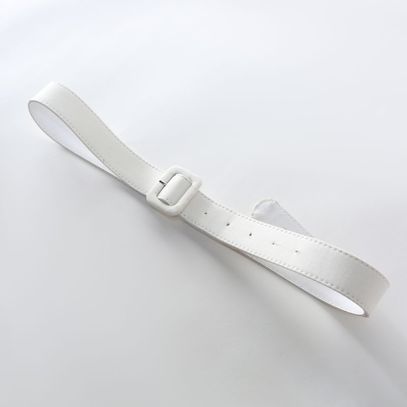 

Plus Size Women s Clothing [Country of Gem] Cosplay Phosphorus Leaf Stone Diamond Antarctic Stone Cinnabar Anime JK Suit Skirt White-Belt One size