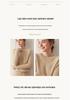 Women's Elegant Round Neck Knit Sweater - Versatile, Thick, Fashionable Cashmere for Autumn/Winter.