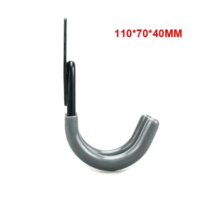 Heavy Duty Metal Hook Wall Mount Heavy Duty Garage Organizer Steel Hooks Water Pipe Bicycle Hanger Load Bearing Accessories