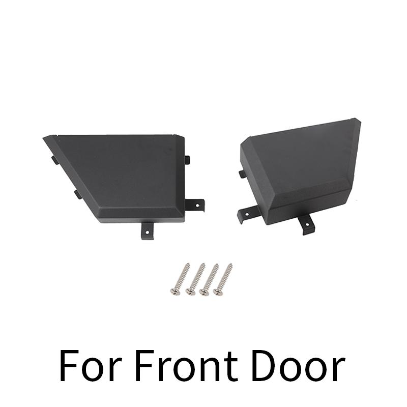 TESIN Metal Car Front Rear Door Storage Box Door Side Insert Organizer Box Pockets for Jeep Wrangler JK 2/4 Door 2011-2017