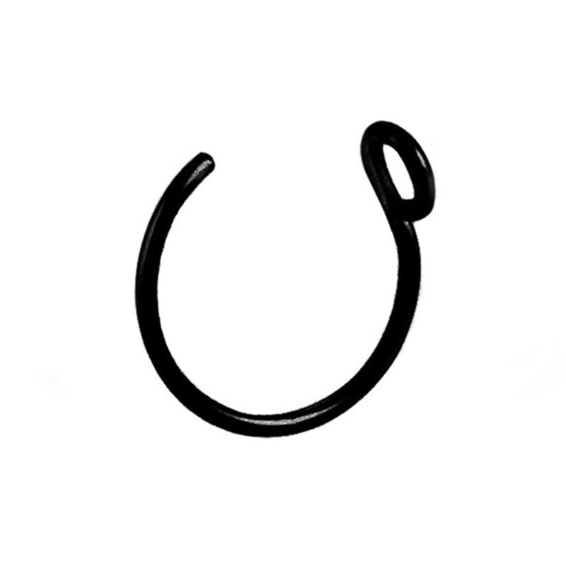 U Shaped Fake Nose Ring Hoop Septum Rings Stainless Steel Nose Piercing Fake Piercing Pircing Labret Garment Accessories