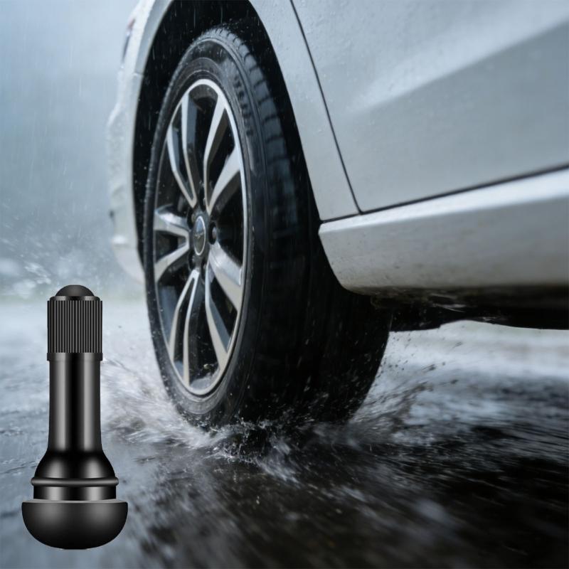 52/150Pcs Universal Copper Tire Valves Stems with Spring Clip Design Tubeless Valves Stems for Various Vehicles