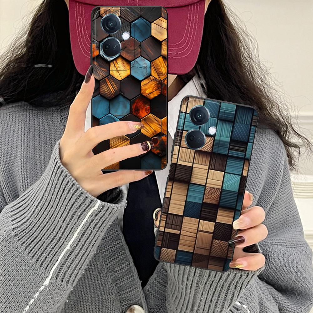 Wood Texture Mobile Cell Phone Case for OPPO Find X9 X8 X7 X6 X5 X3 X2 Plus S Pro Ultra Lite Colorful Printing Cover Luxury