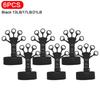 1-6pcs Hand Grip Strengthener Physical Tools Finger Trainer Training and Exercise Gym 6th Level Resistance Gripster Expander