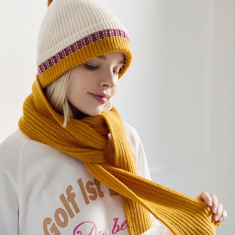 nitina wool vivid muffler YW