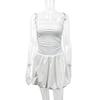 2025 Summer Hot-selling New European and American Style Sexy Slim-fitting Suspender Tube Top Fashion Short Dress