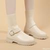 Fashion New high top boots for autumn  winter simple comfortable short boots fashionable anti slip wear-resistant women's boots