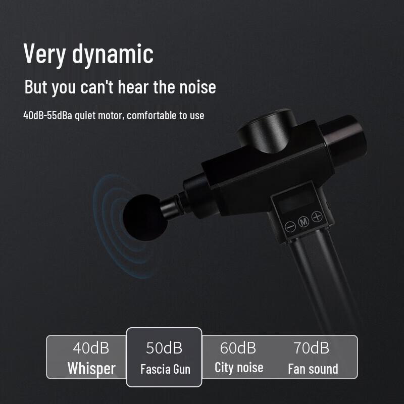 Haomeng Professional Deep Tissue Massage Gun CN plug (adapter included)