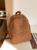 Schoolbag Japanese style INS simple and versatile backpack, new school bag lightweight and stylish mini niche backpack for girls