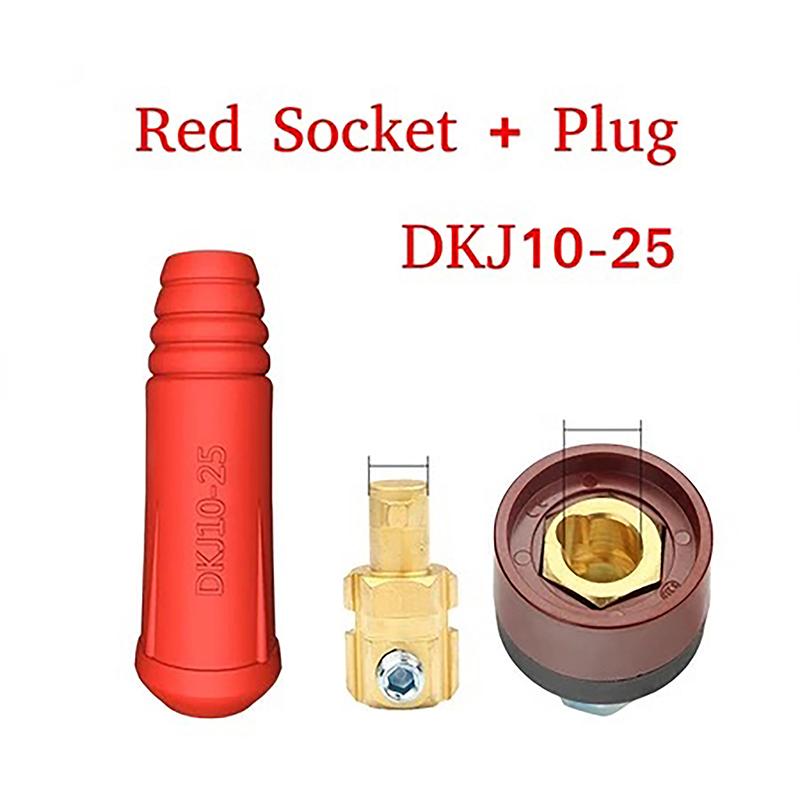 

Dkj10-25 Европейский Кабель для Сварочного Аппарата Сварочный Кабельный Разъем Быстросъемное Соединение Штекер Штекерный Кабель A3