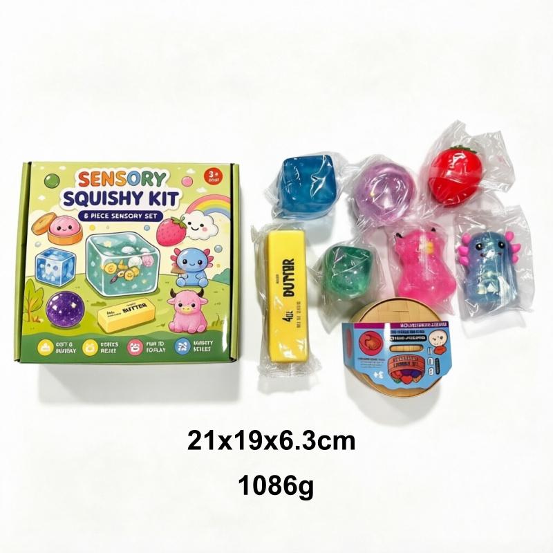 Chiristmas Dumpling Squishy  Advent Calendar Slow Rising Stress Relief Sensory Fidget Countdown Calendar Gift Party Favors