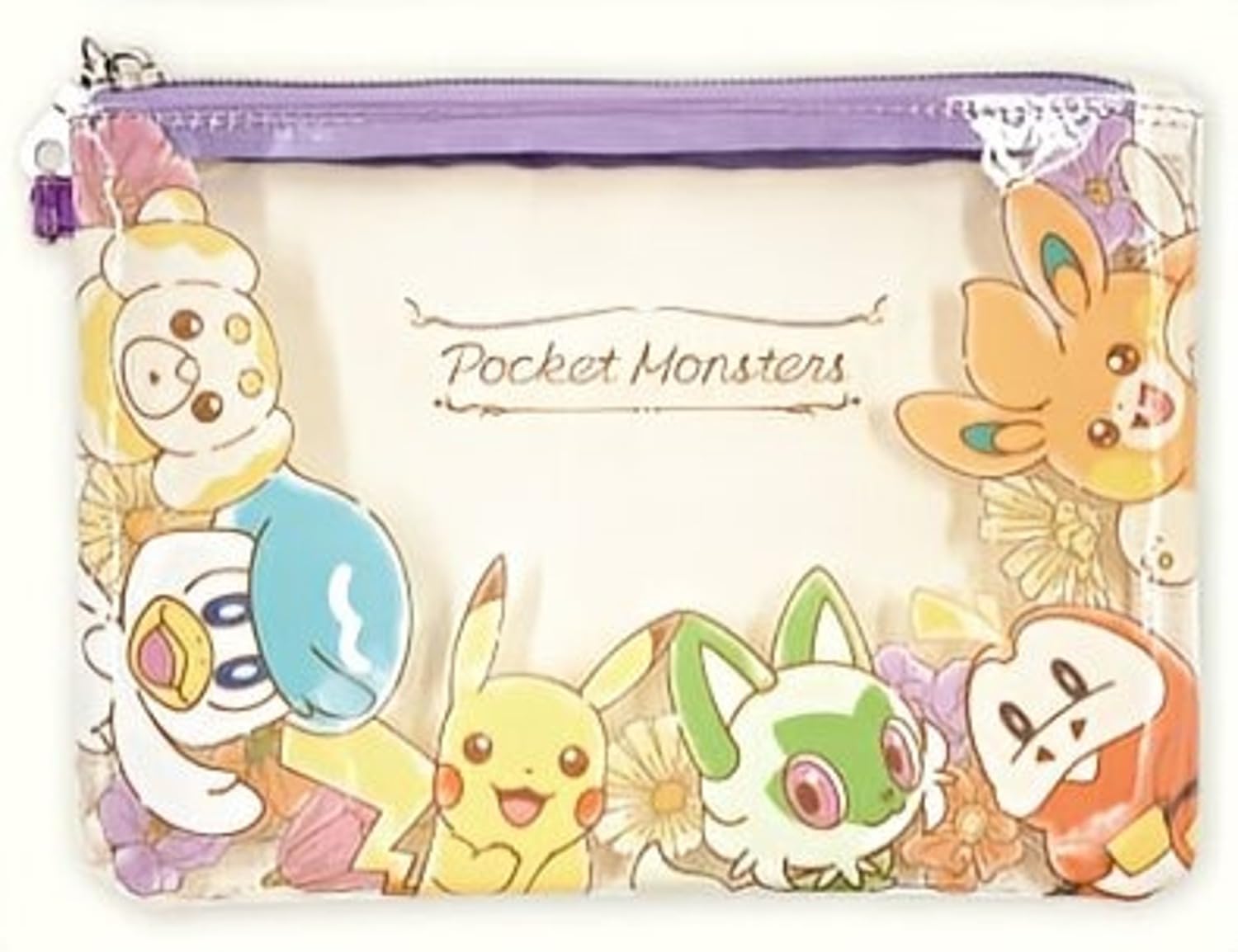 Плоский карман-кошелек Коллекция листовок Покемон